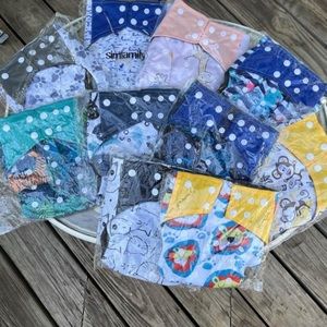 Cloth Reusable Diapers & Inserts Imogen Ivy brand NWT
